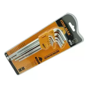 Juego 9 Llaves Allen Hexagonales Toolmak