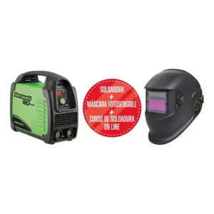 Soldadura Indura Nanoweld 180 + Mascara Fotosensible Y Curso