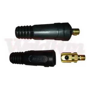 Conector Rápido Macho 10/25 Para Maquina De Soldar Pack 2und