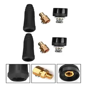 2pcs Conectores Rapido Para Maquina De Soldar 35-50
