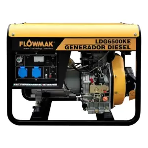 Generador Eléctrico Diésel Flowmak 5KW 220V