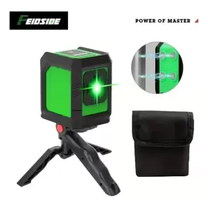 Nivel Laser de 2 Líneas con Soporte Magnético Pro