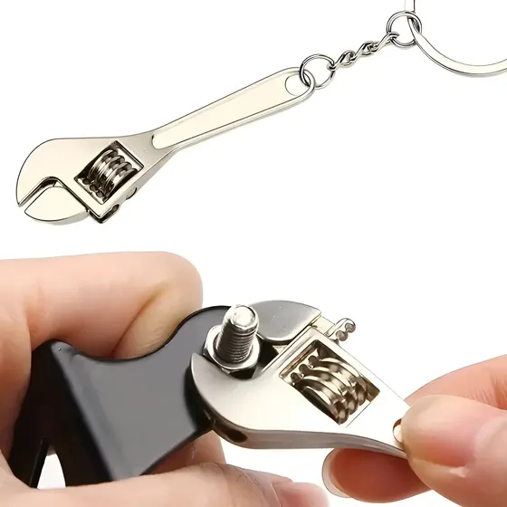 Llavero Metálico Mini Llave Inglesa Decorativa 1 Llavero Metálico Mini Llave Inglesa Decorativa