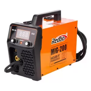 Soldadora Redbo MIG-200 200 Amp 3 en 1 MIG MMA LIFT TIG Monofásica Naranja