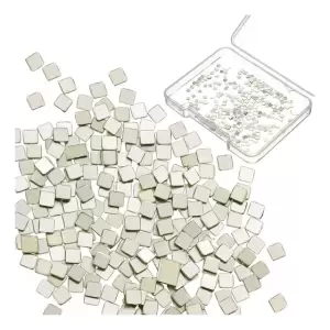 Moxweyeni Soldadura En Chips Plateada 3 G Para Joyería