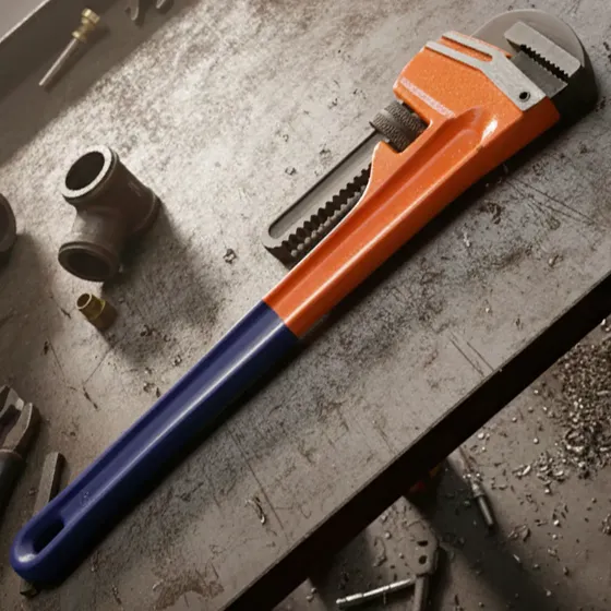 Llave Inglesa Stillson 24" Mango PVC Llave Tubo 1 Llave Inglesa Stillson 24" Mango PVC Llave Tubo