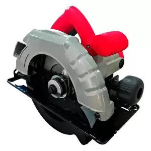Sierra Circular De Mano Para Carpintería Rojo 220v + 2 Disco