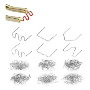 Soldadora Grapadora Plástica + 1200 Grapas Reparación Plásticos