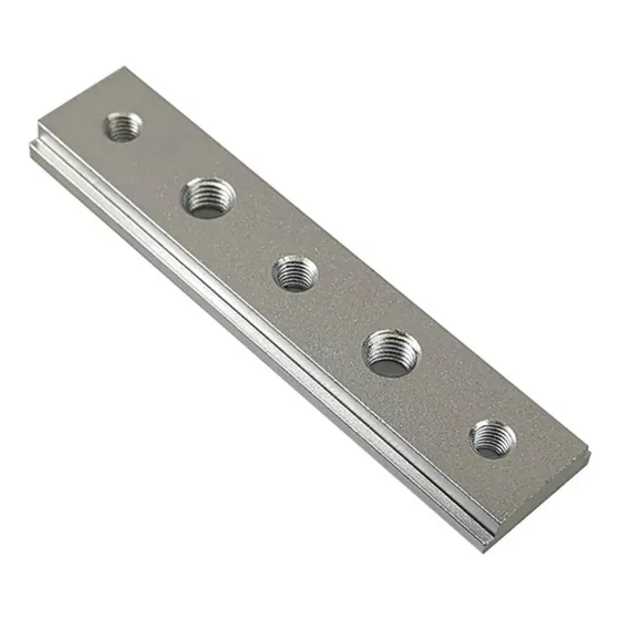 Riel en T de 100mm para Carpintería e Ingleteadora 1 Riel en T de 100mm para Carpintería e Ingleteadora