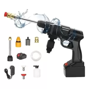 Hidrolavadora Eléctrica 150 Bar 1500W Negra