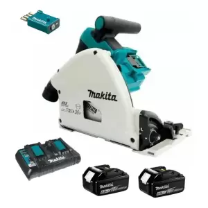 Sierra Circular Incisión 36v + Baterías 6 Ah Makita Dsp601