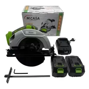 Sierra Circular Inalámbrica 180 2 Baterías Y Cargador