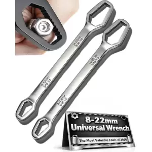 Llave Inglesa Ajustable de Doble Filo