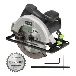Sierra Circular Eléctrica Galax Pro, 1400 W, Ángulo De Giro.