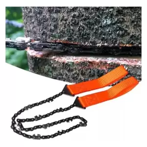 Mini Bolsillo Motosierra De Emergencia Supervivencia
