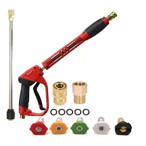 Pistola Hidrolavadora + Kit 5000 PSI