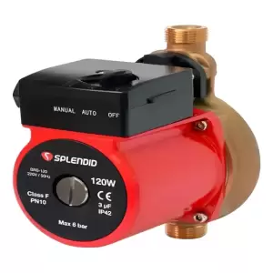 Bomba de Agua Presurizadora Splendid BRS-120 26L/min