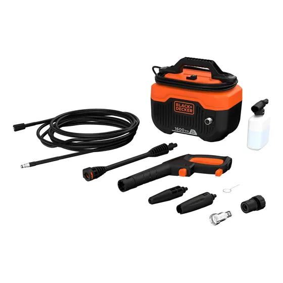 Hidrolavadora Black+Decker 1600 PSI Bepw1600h 1 Hidrolavadora Black+Decker 1600 PSI Bepw1600h