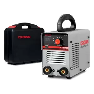 Maquina De Soldar Crown 140a Con Maletin Y Accesorios 220v