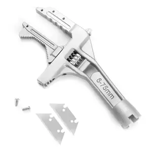 Llave Inglesa Francesa Multiuso 75 mm Gran Apertura