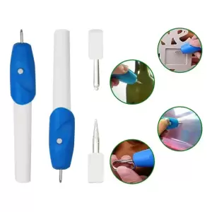 Bolígrafo Grabador Eléctrico Manual 42g - Grabado en Madera