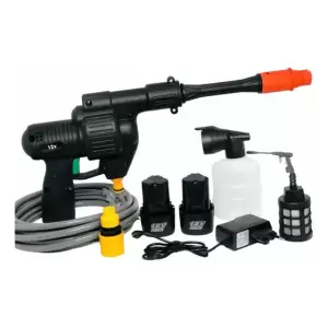 Hidrolavadora Inalámbrica 12V Doble Batería Portátil