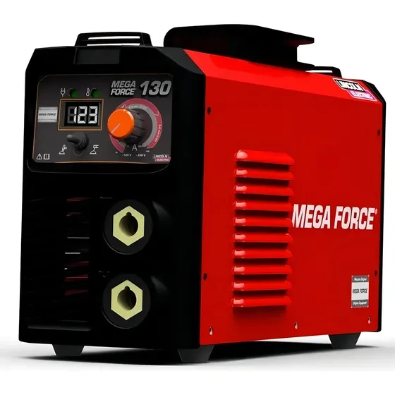 Soldadora Lincoln Mega Force 130A Inverter Bivolt 1 Soldadora Lincoln Mega Force 130A Inverter Bivolt