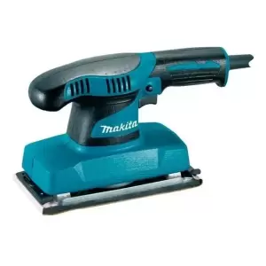 Lijadora Profesional Makita 9035h 180w 1/3 Pliego Color Turquesa
