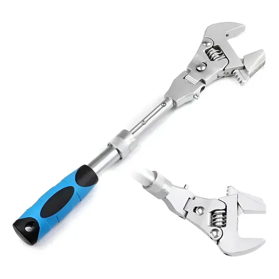 Llave Inglesa Dinamométrica Ajustable con Trinquete 1 Llave Inglesa Dinamométrica Ajustable con Trinquete