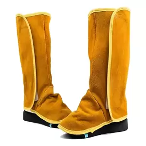 Cubrebotas De Soldadura De Cuero, Fundas Para Botas De Solda