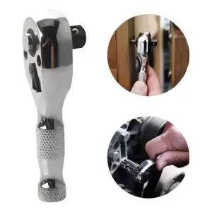 Llave Inglesa Trinquete 1/4" 72 Dientes Profesional