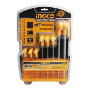 Set 8 Llaves Allen Ingco Mango T 2-10mm