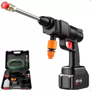 Pistola de Agua Portátil Inalámbrica 1KW Alta Presión