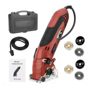 Juego De Minisierras Circulares Drytuns De 400 W Para Madera
