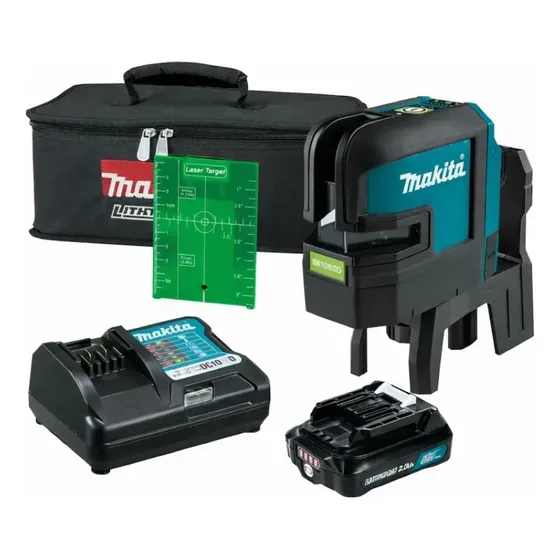 Nivel Láser Makita SK105GDZ Verde 12V + Cargador 1 Nivel Láser Makita SK105GDZ Verde 12V + Cargador