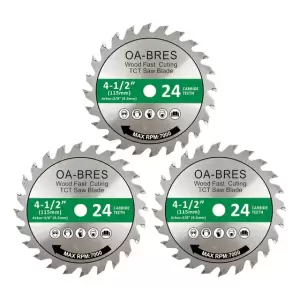 Sierras Circular Plateado, Para Madera, Acero Inox 3 Piezas