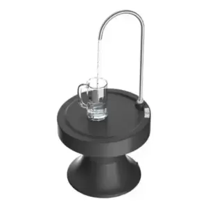 Bomba de Agua Dispensador USB Recargable Botellón Negro