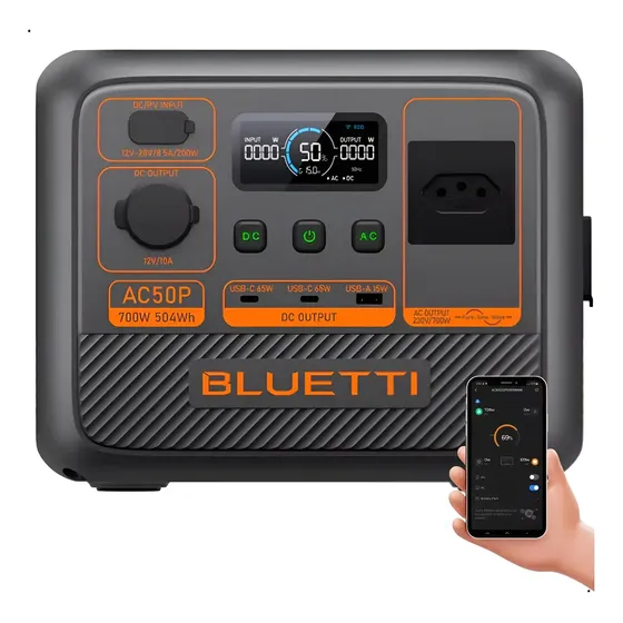 Generador Portátil Bluetti AC70P 1000W 864Wh 1 Generador Portátil Bluetti AC70P 1000W 864Wh