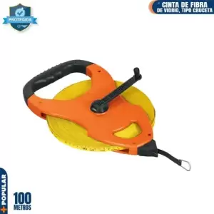 Huincha de Medir Truper 100m Fibra TFC-100ME