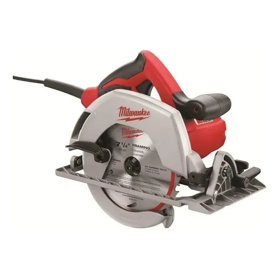 Sierra circular eléctrica Milwaukee 6430-59 184mm 1.6kW rojo 50Hz/60Hz 1 Sierra circular eléctrica Milwaukee 6430-59 184mm 1.6kW rojo 50Hz/60Hz
