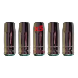 Tobera Mig Tipo Binzel 25ak Pack 5 Unidades /accesorio Mig