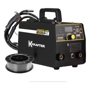 Soldadora Compac Mig 120 F X + Alambre Flux 2 .0 0.9 Rollo
