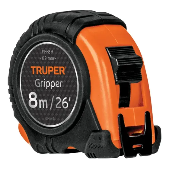 Huincha De Medir Truper 8m x 25mm Impacto 1 Huincha De Medir Truper 8m x 25mm Impacto
