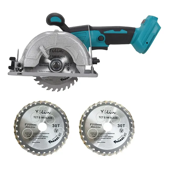 Sierra Circular Inalámbrica Sin Escobillas De 5 Pulgadas Par 1 Sierra Circular Inalámbrica Sin Escobillas De 5 Pulgadas Par