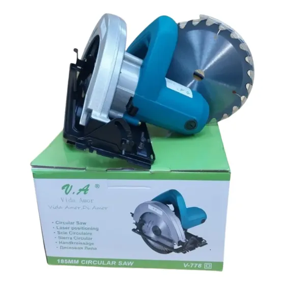 Sierra Circular Eléctrica 1050w Disco 185mm Corte Preciso 1 Sierra Circular Eléctrica 1050w Disco 185mm Corte Preciso