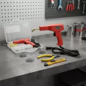 Máquina De Soldar Grapadora De Plástico Caliente 50w Color R