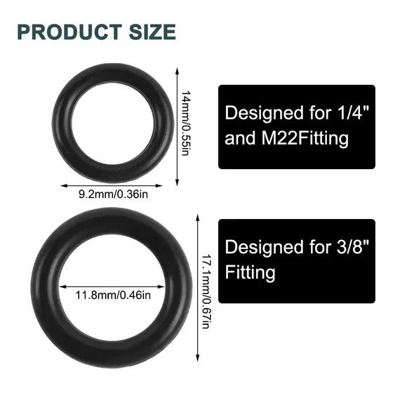 Hidrolavadora O-Ring para Lanza Presión 1 Hidrolavadora O-Ring para Lanza Presión