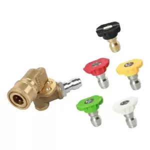 Kit Boquillas y Adaptador para Hidrolavadora
