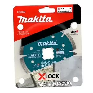Disco Diamantado Segmentado 115mm X-lock Makita E-02060