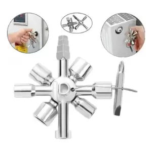 Llave Inglesa Para Ascensor Y Medidor De Agua
